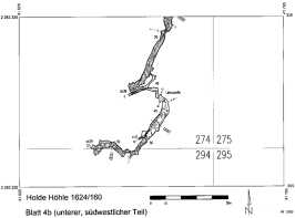 [Karte: Holde Höhle Blatt 5]